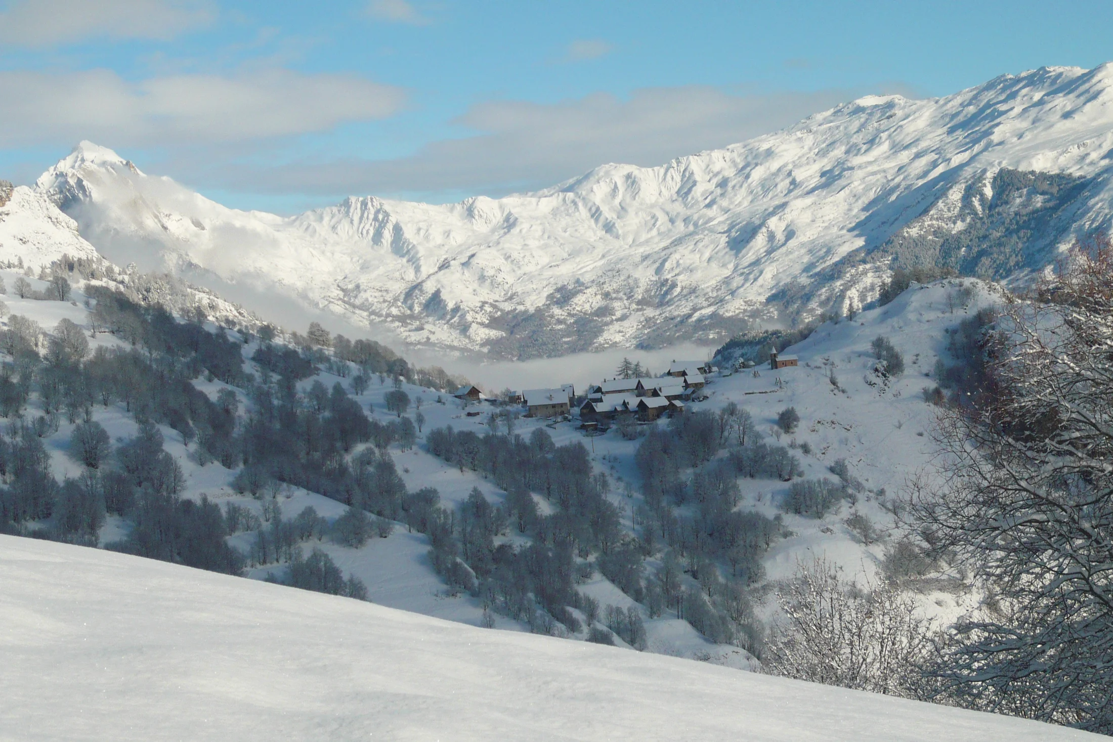 Valloire beach